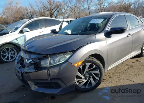 2017 Honda Civic Ex from USA, damaged, VIN 19XFC2F74HE017971